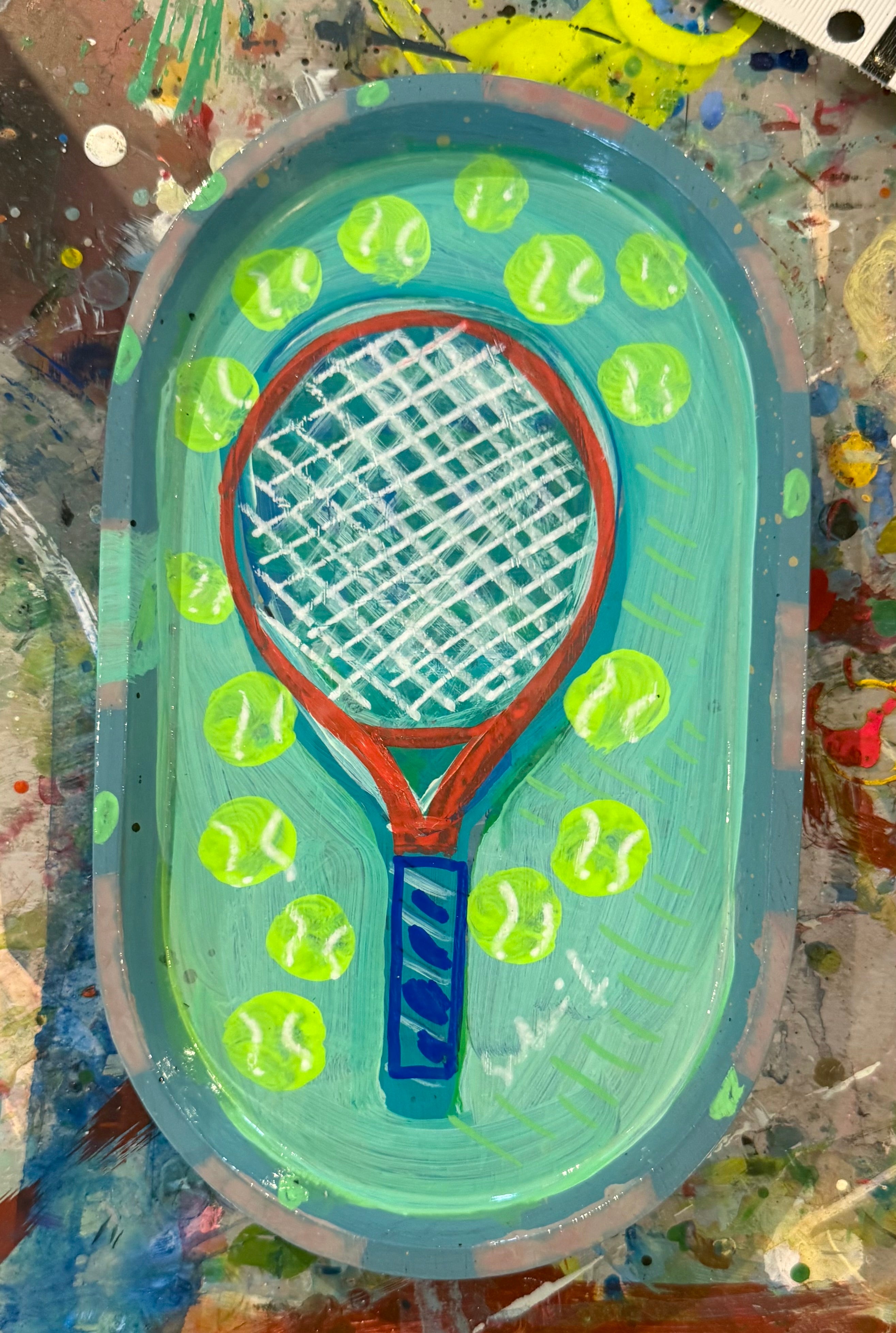 Dad Tray Racquet