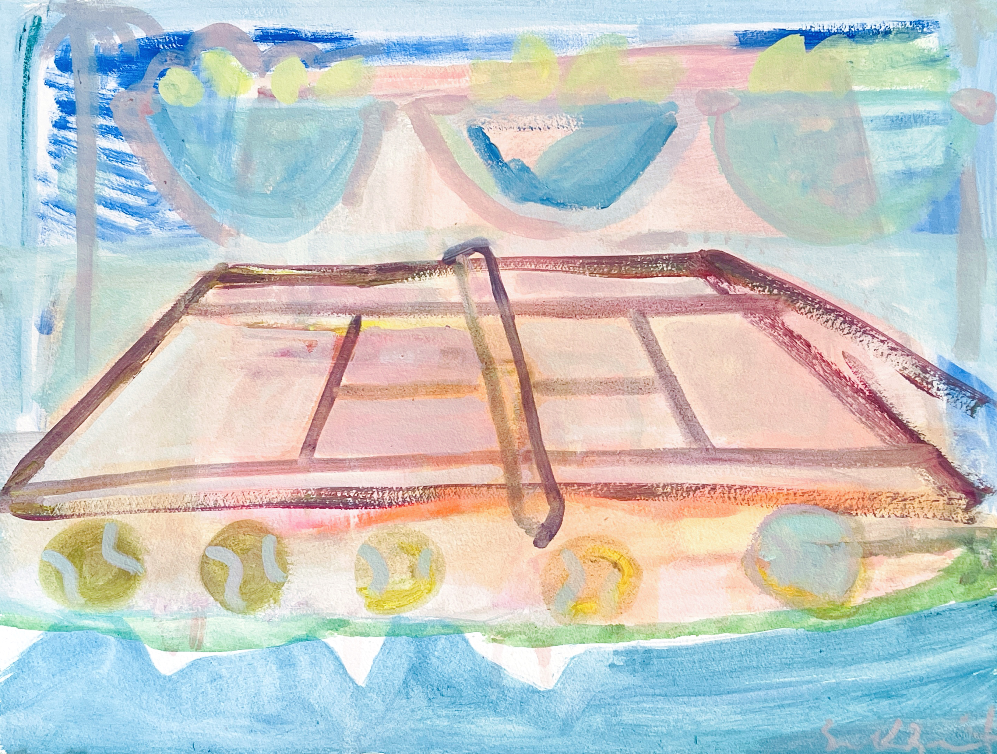 Serving Citrus Tennis Court - 22 x 30