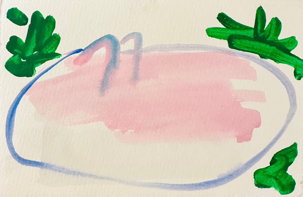 Pink Pool - 4.5 x 7
