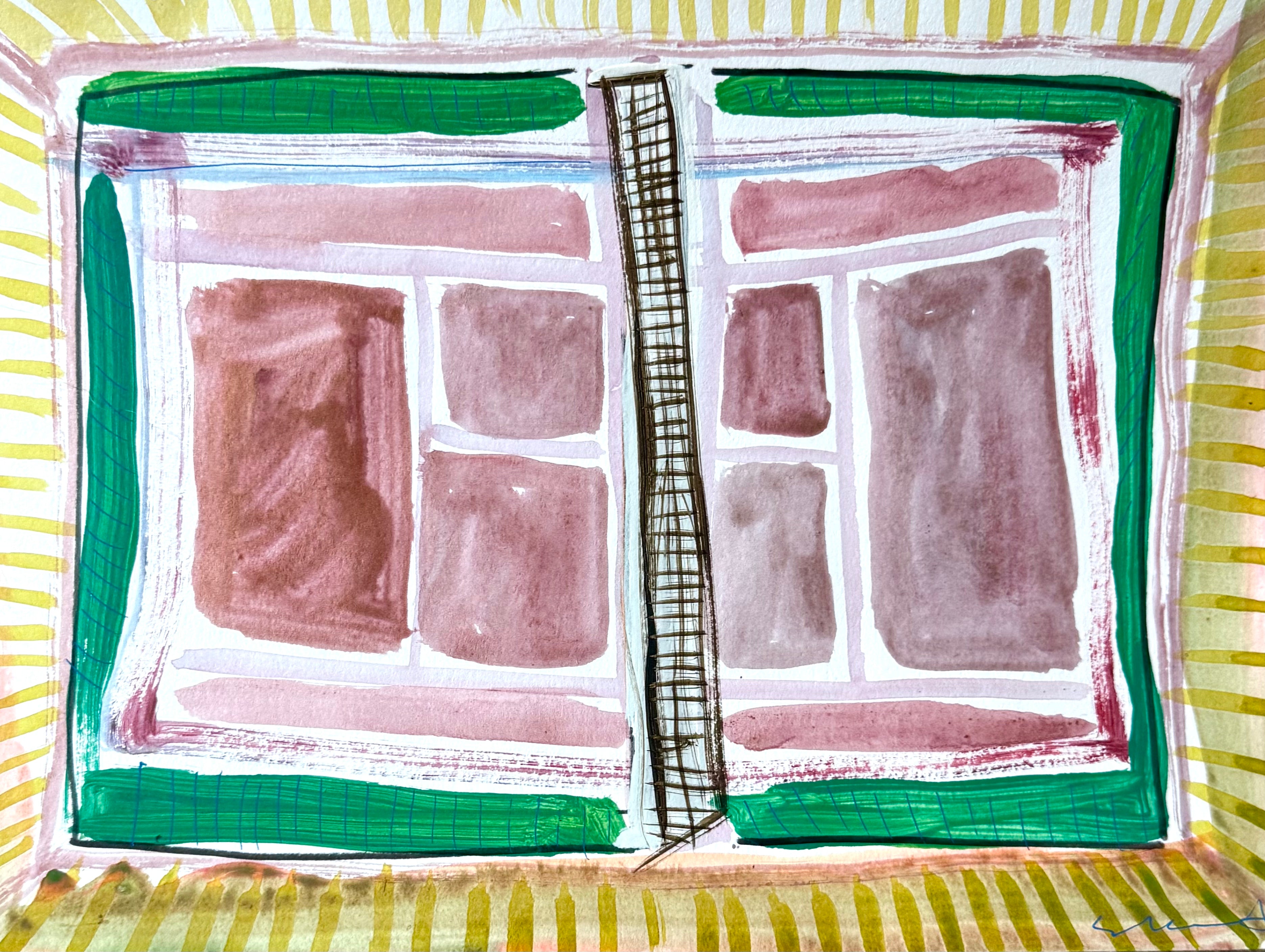 Clay Court with Grass