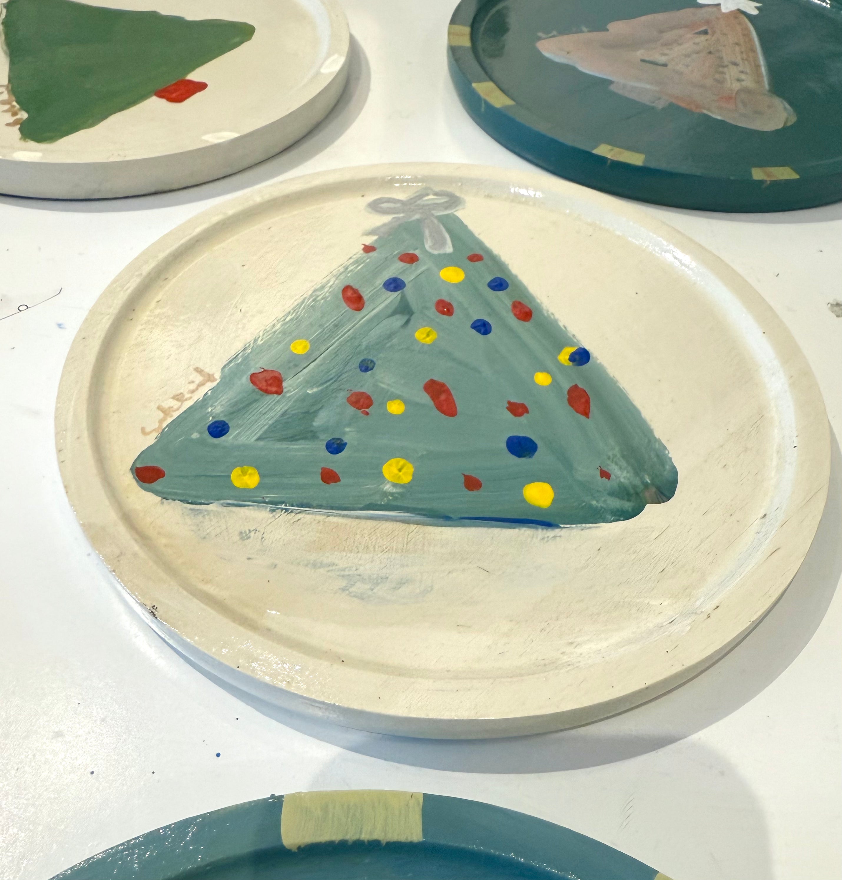 Christmas Tree Cream and Color