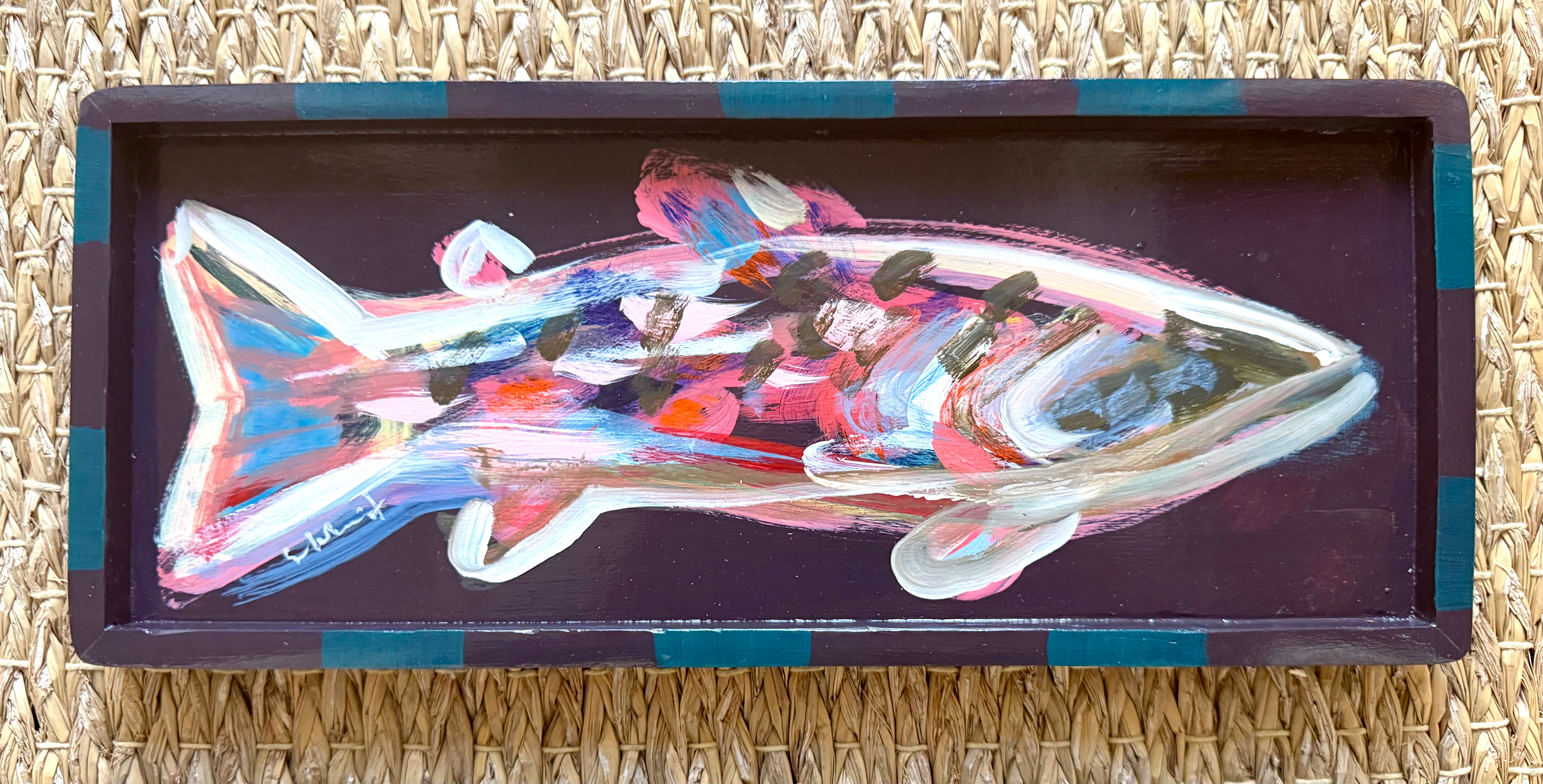 Fish Valet Velvet Brown