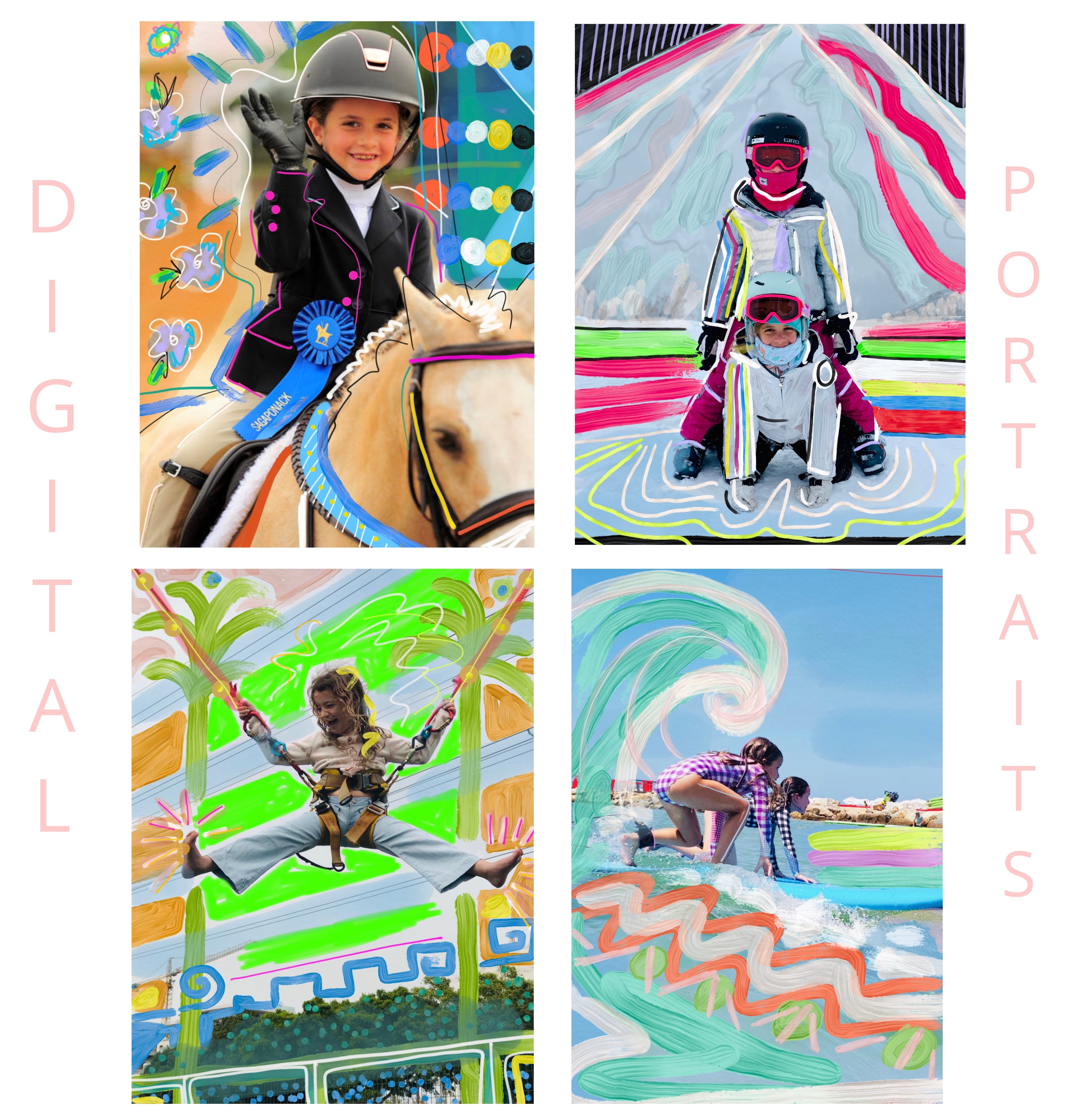 SKB Portrait Commission: Digitally-Created Fine Art Print