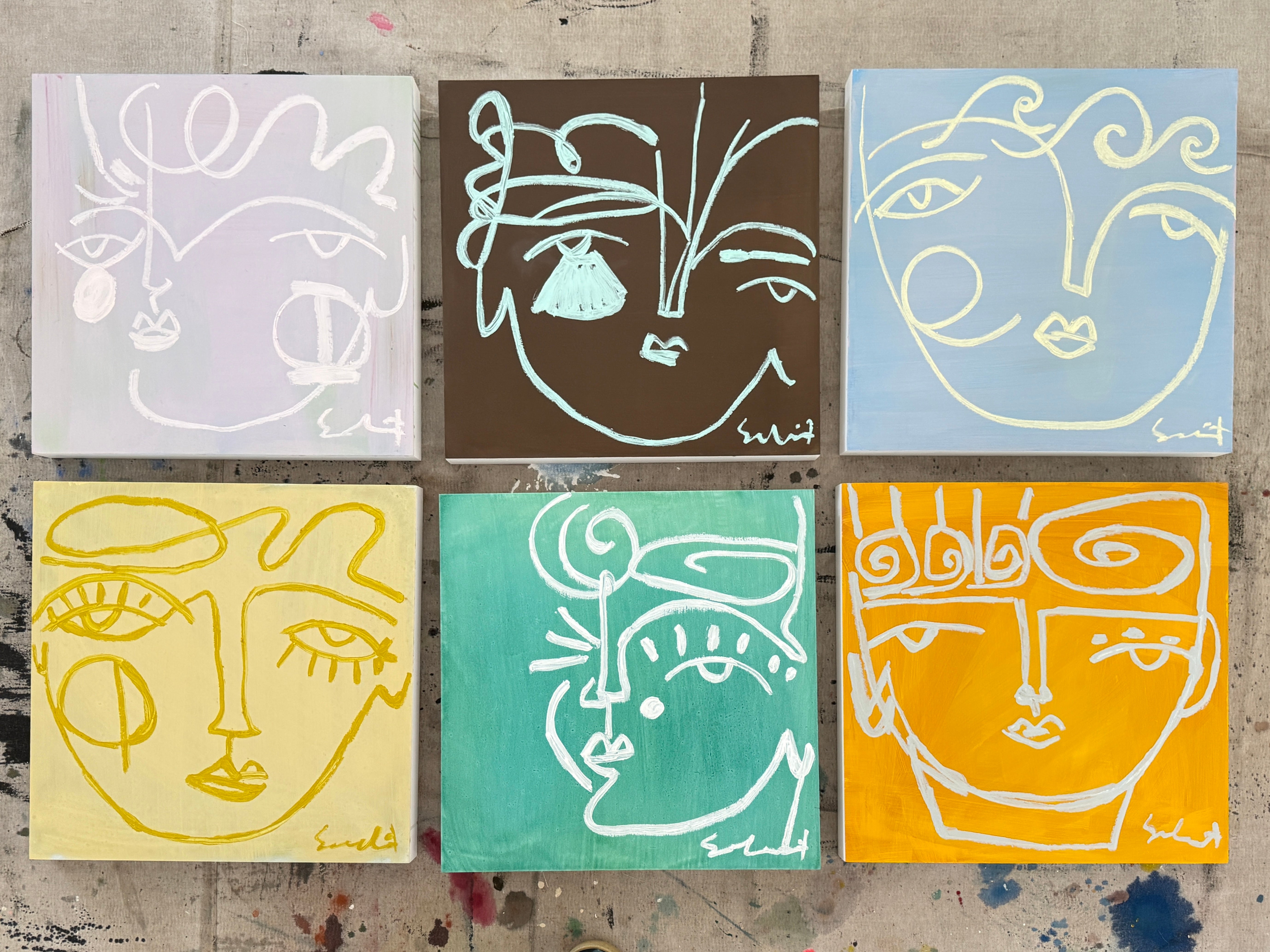 Mustard Seed with Line Face