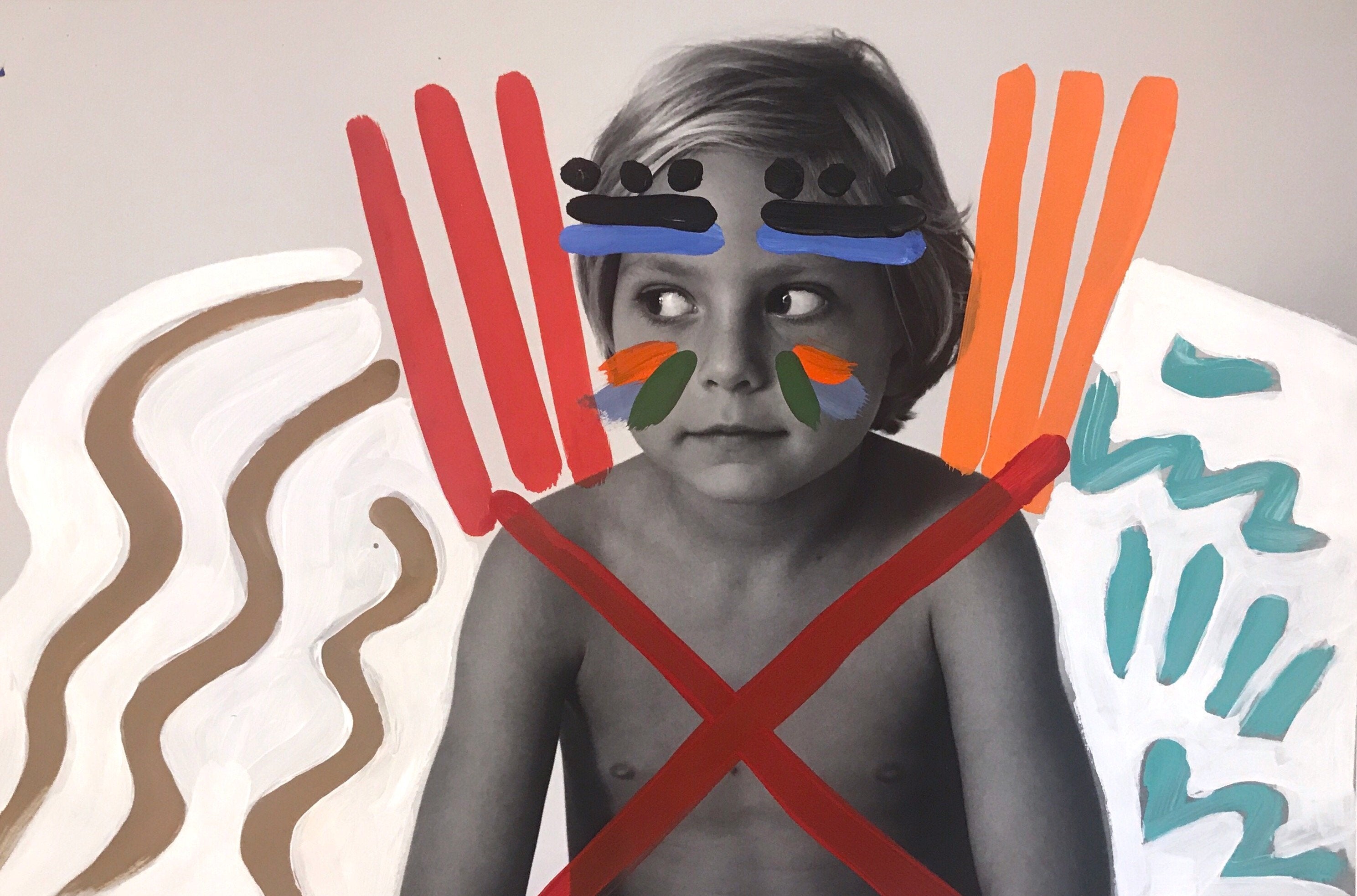 SKB Portrait Commission: Hand-Painted Photography