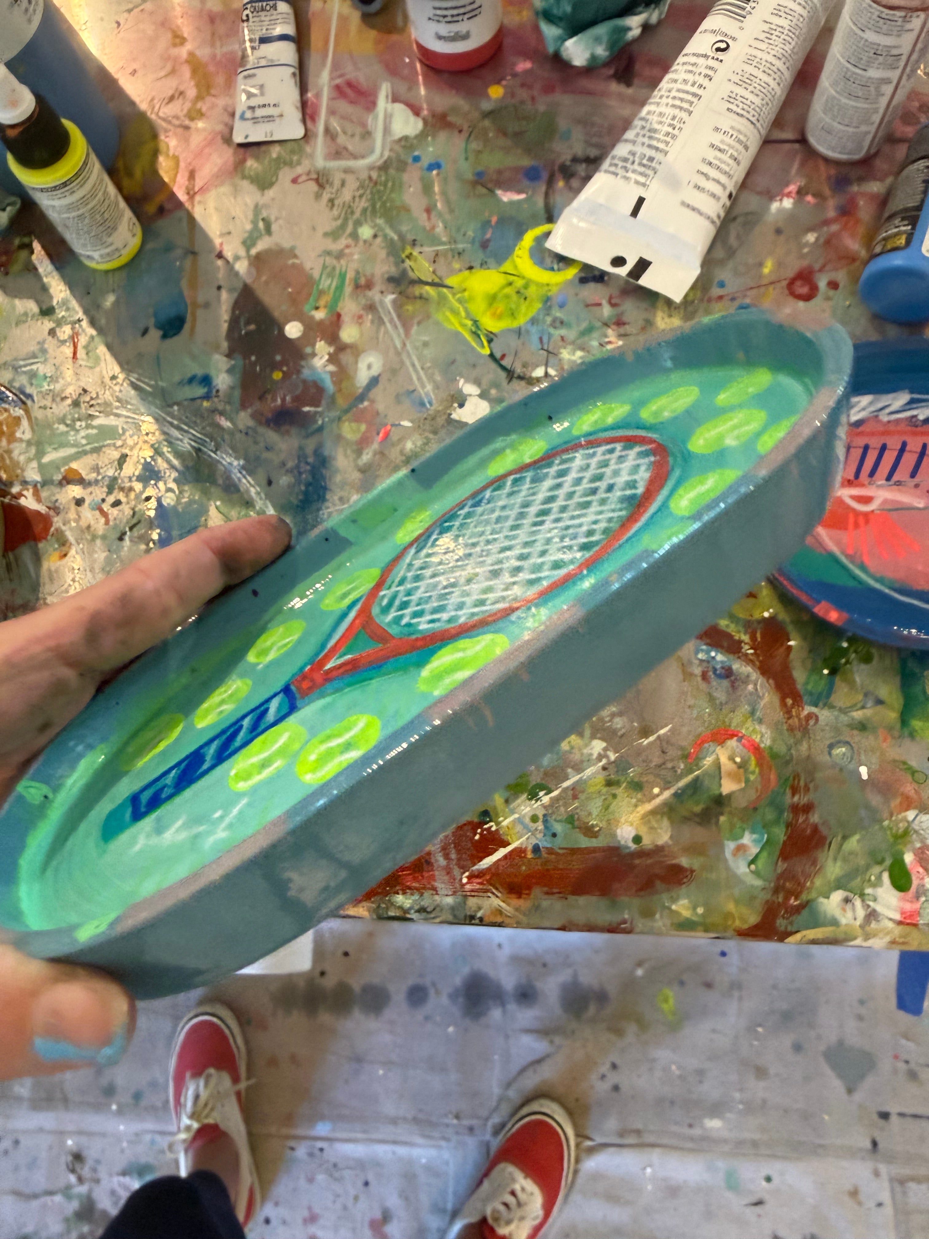 Dad Tray Racquet