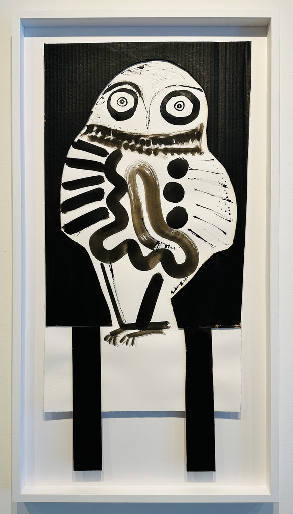 Owl Cut Out - $2,400 - Framed