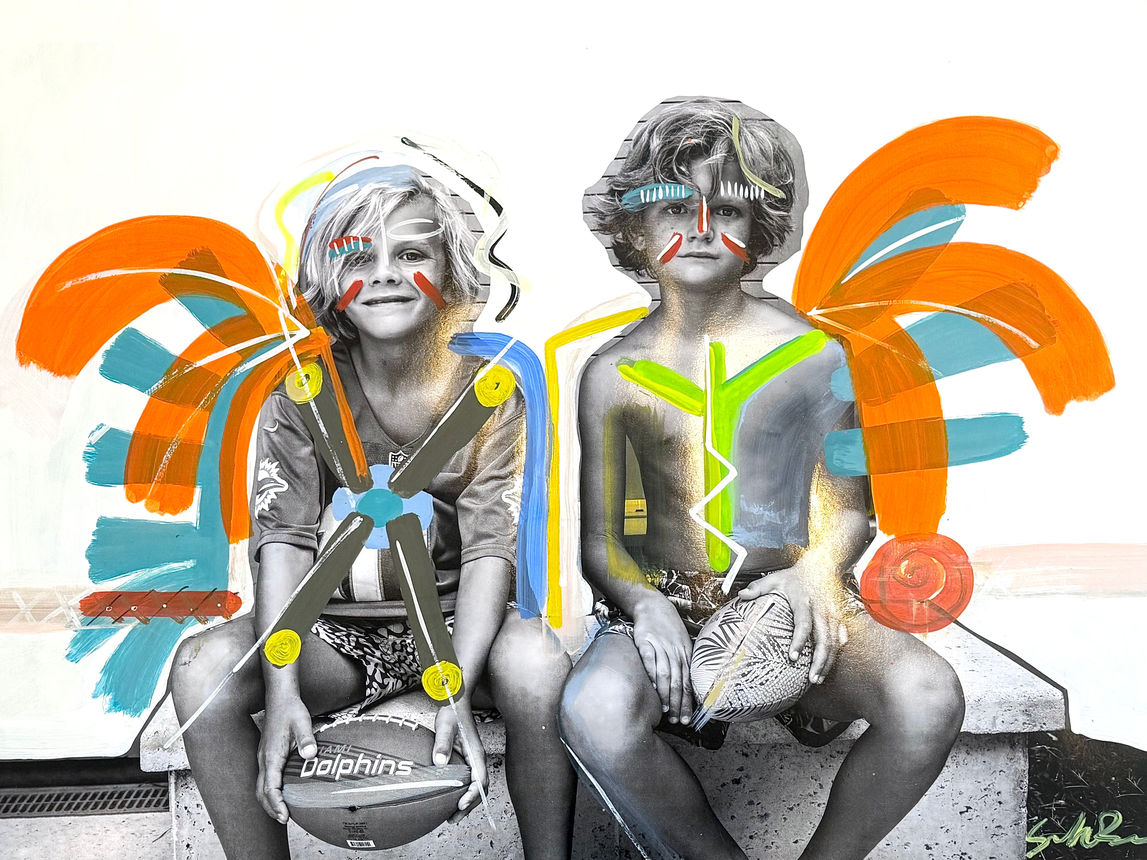 SKB Portrait Commission: Hand-Painted Photography