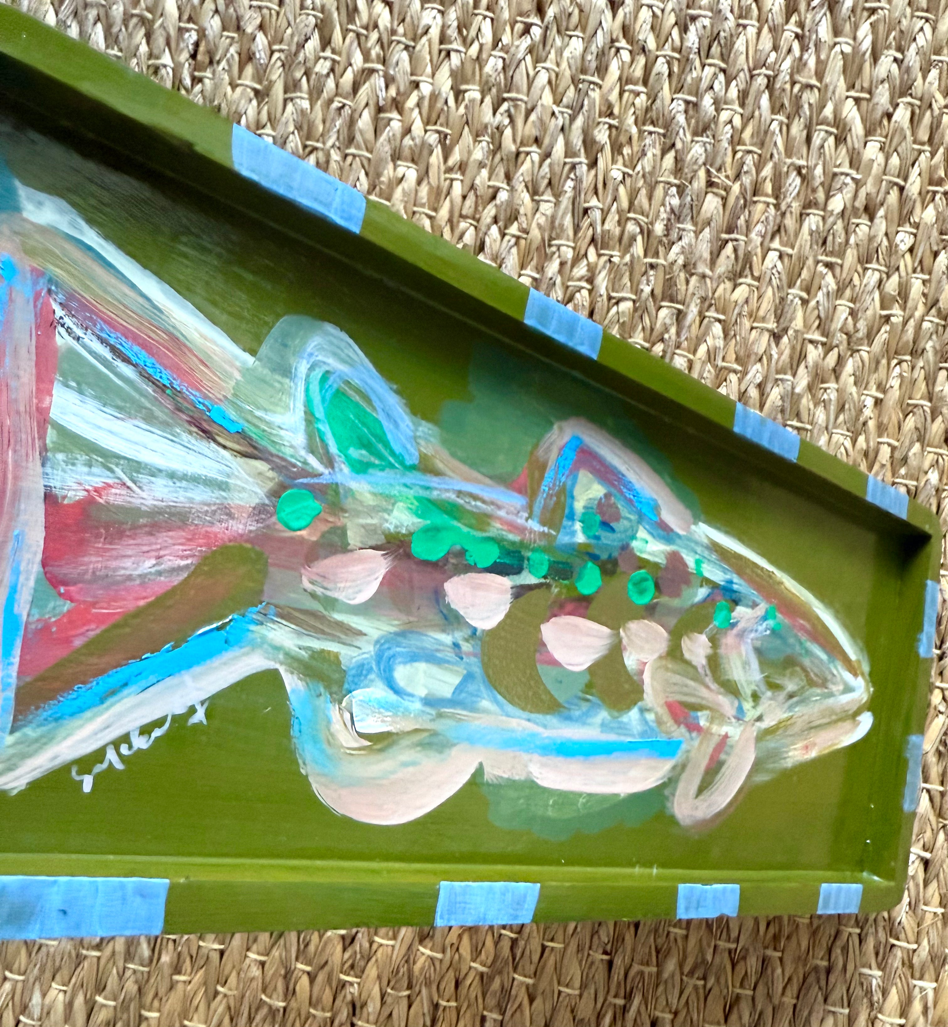 Fish Valet Leafy Green