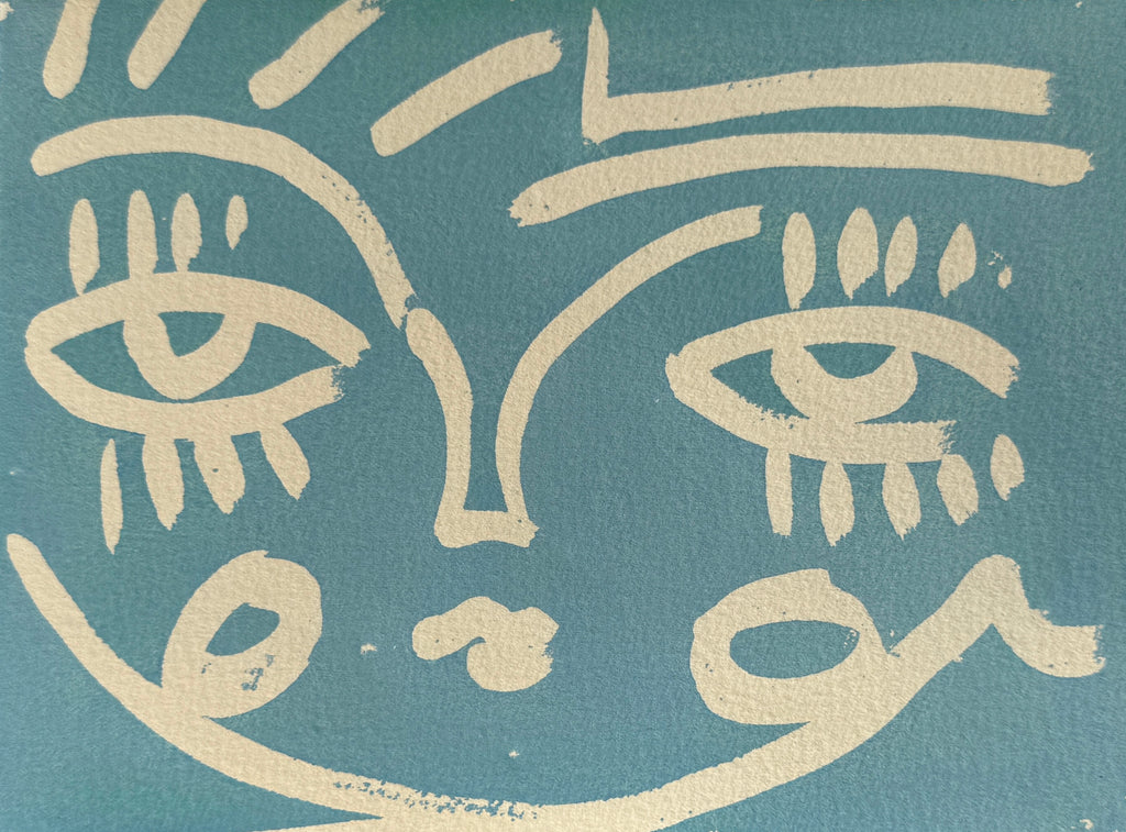 Tiffany Blue Face 5