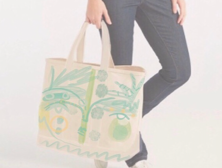 COMING SOON: Large Hand-Painted Tote Bag