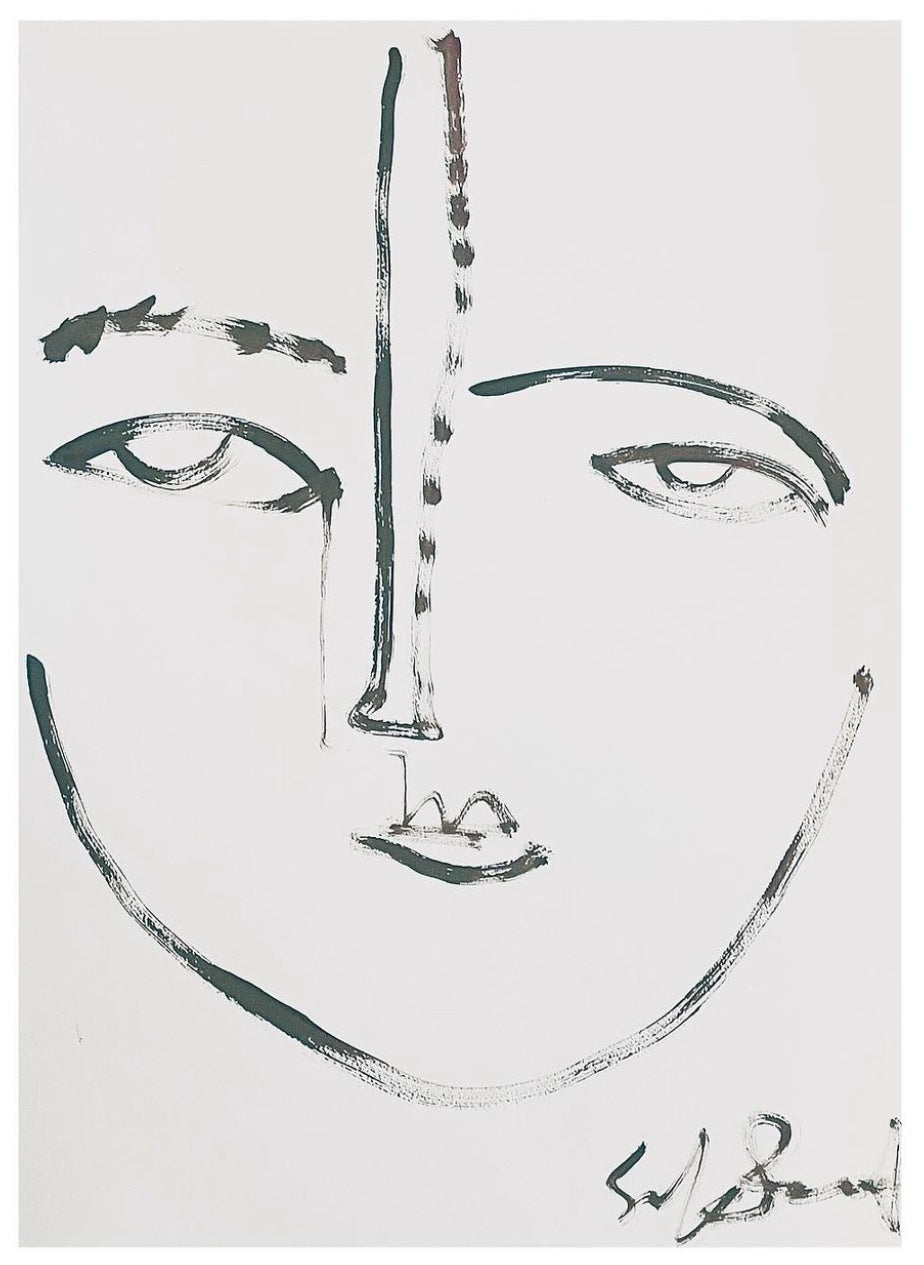 Line Face - 30 x 22