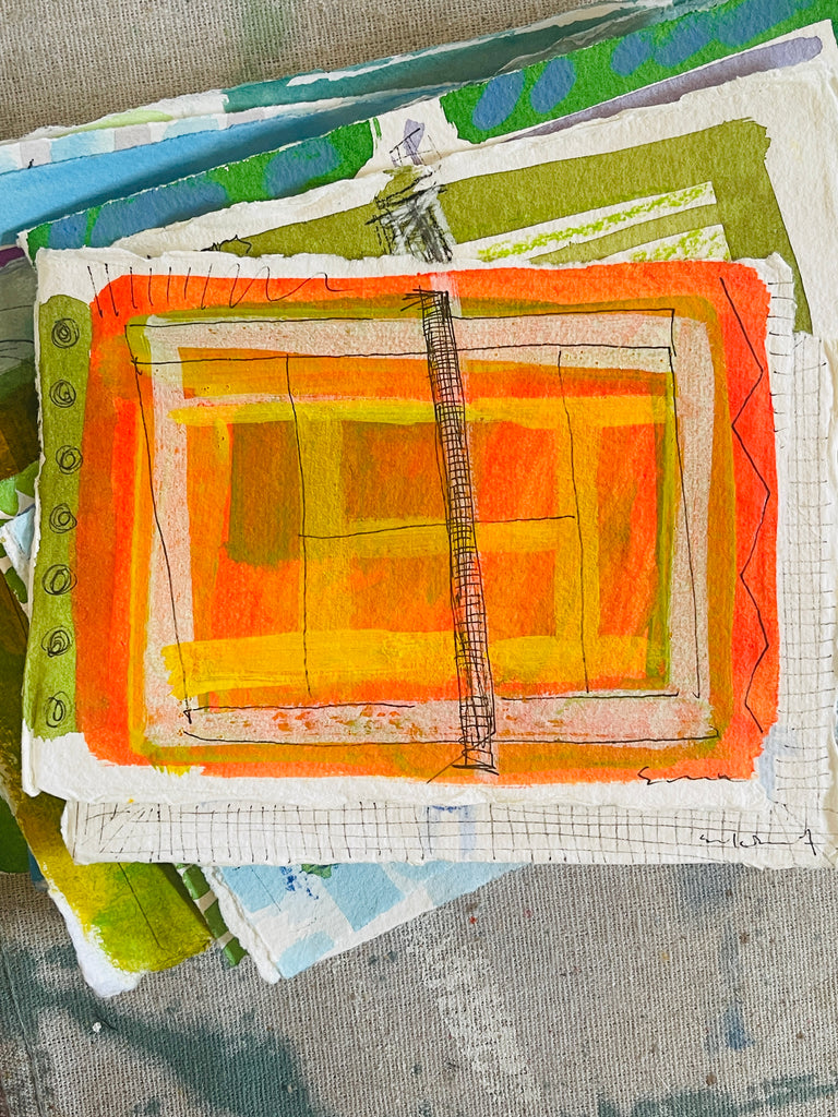 Petite Tennis - Vivid Orange - 4 x 6