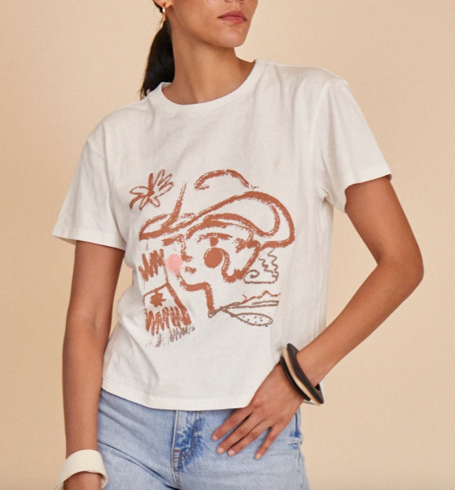 T-Shirt - Hunter Bell x SKB - Cowgirl